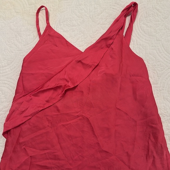 NWOT RARE Helmut Lang Rent the Runway Sash Slip Tank in Hot Pink Size 2 - Picture 11 of 11